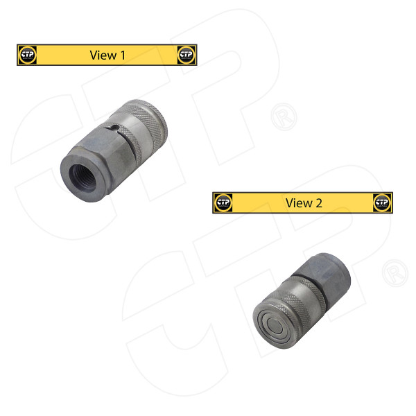 Coupler (female) Flat Face 2045098