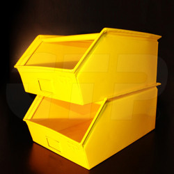 Small Yellow Metal Bin BIN33