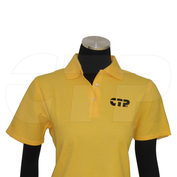 CTPSH015 - Xs Yellow Women Polo Shirt