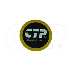 CTPSK002 - Ctp Stickers Black W/ Yellow