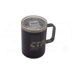 CUP03 - Stainless Steel Black Cup 12oz