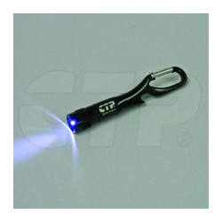 KEYCHAIN3 - Black Mini Flashlight Keychain