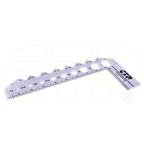 LGAUGE-INCH - L-gauge In Inches (white)
