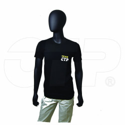 UTSHIRT13 - Large Black Unisex Tshirt