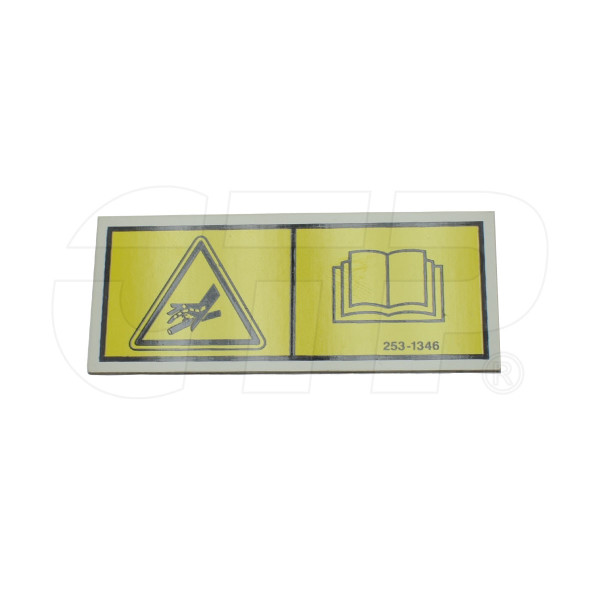Plate-warning 2531346